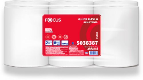 Focus Ultra Sensörlü Makine Havlusu 6'lı 150m