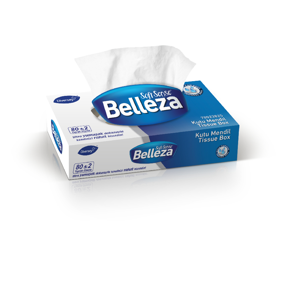 Belleza Kutu Mendil 80li
