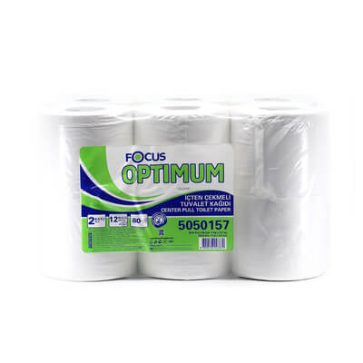 Focus Optimum İçten Çekmeli Tuvalet Kağıdı 12'li 80m